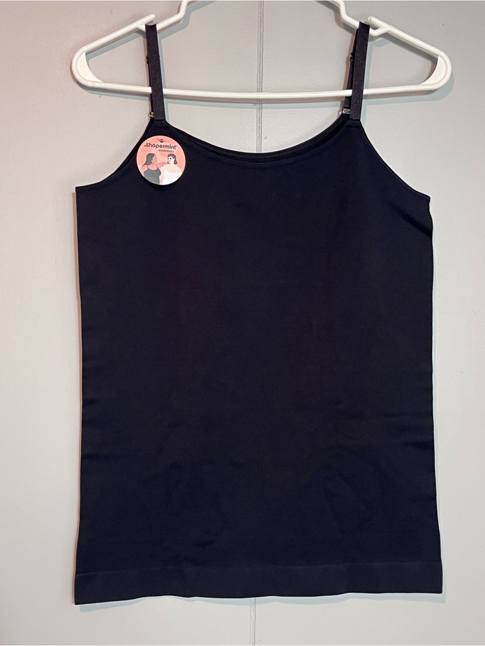 Shapermint Essentials Black Shaping Cami Tank Top 2XL